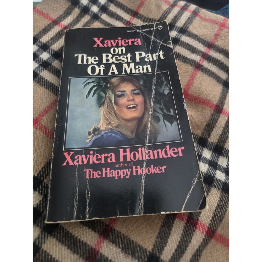 XAVIERA HOLLANDER On The Best‎ Part of a Man | 1975 Signet Mass Market Paperback